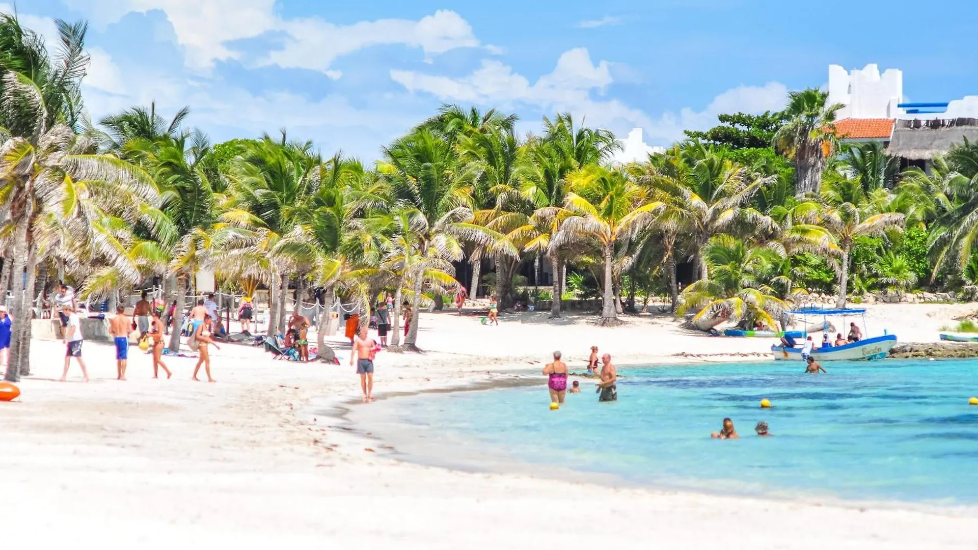 Beachfront With Private Staff In Gated Community Акумаль 0*,