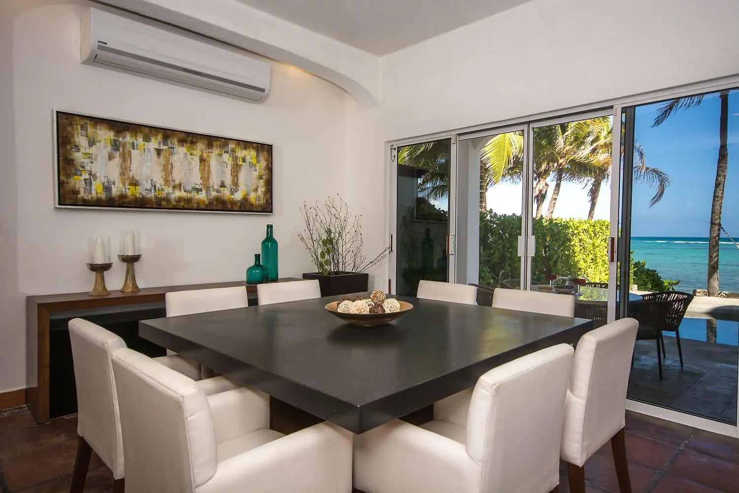 Beachfront With Private Staff In Gated Community Акумаль 0*,